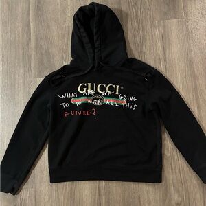 Gucci Woman’s Black Hoodie